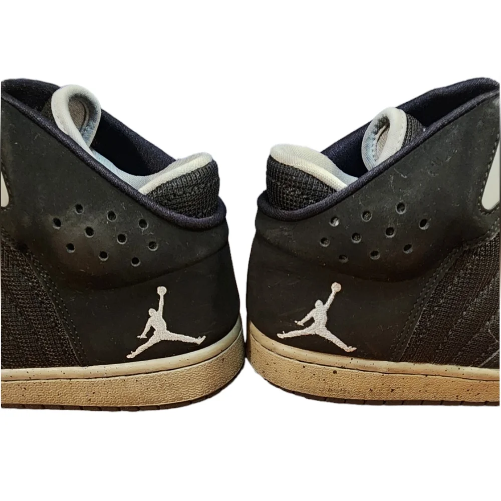 Nike Air Jordan 1 Flight 4 Basketball Black Sneakers Athletic Mens Size‎ 8.5